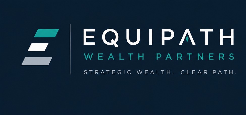Equipath Wealth Partners primary lockup on dark background